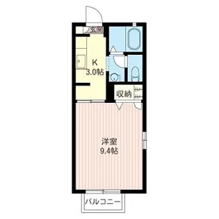 YHカロン【1階】の間取り
