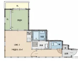 ドリームハウス【3階】の間取り