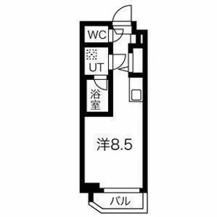 クラリッサ川崎梶ヶ谷【1階】の間取り