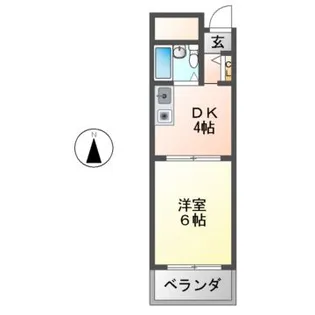 プリマベーラ藤井寺【5階】の間取り