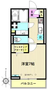アルバコローレ国分【2階】の間取り