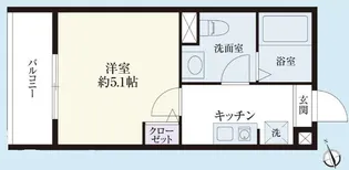 チェルシークロイスターズ【2階】の間取り