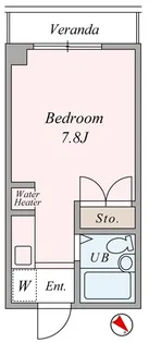 八洋八王子ビル【3階】の間取り