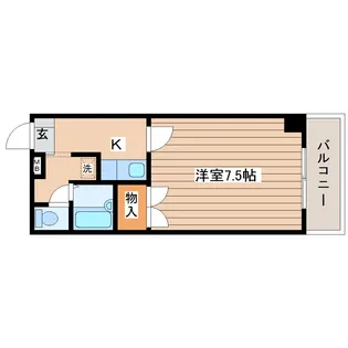 アトリエ818【3階】の間取り