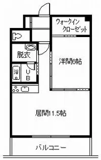 SUN PARFUM【4階】の間取り