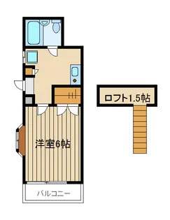 プチアミ【2階】の間取り