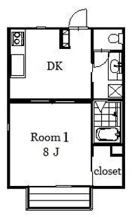 Fair Marina(フェアマリーナ)【1階】の間取り