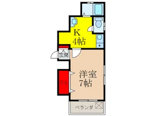 プチ メゾン【3階】の間取り