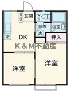 クロノス柏【1階】の間取り