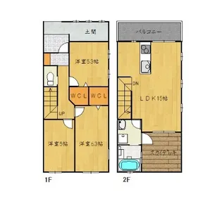 MEZONAGEの間取り