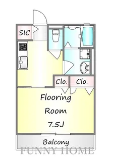 ルミエール経堂【2階】の間取り