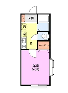 Lily-be松海が丘【1階】の間取り