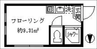 グレースファイン【1階】の間取り