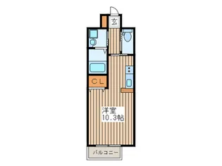 プランドール・アヴァンス【5階】の間取り