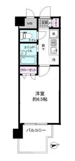 メインステージ広尾【4階】の間取り