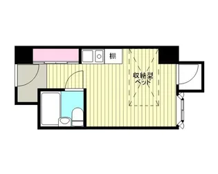 インペリアル南麻布コート&サテライト【5階】の間取り