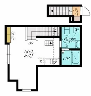 Growth Terrace 中目黒の間取り