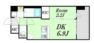 セレニテ十三ミラク【2階】の間取り