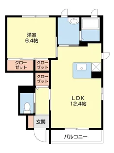 エスポワール21【1階】の間取り