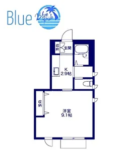 アンブレラハウス【2階】の間取り