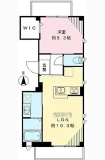 プラス・ネオン【3階】の間取り