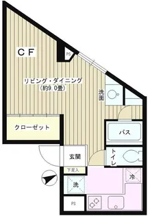 JOYCE山王【2階】の間取り