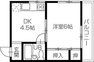 Reno-minamisako【1階】の間取り
