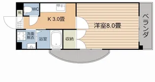 ヴィレッジ星【3階】の間取り
