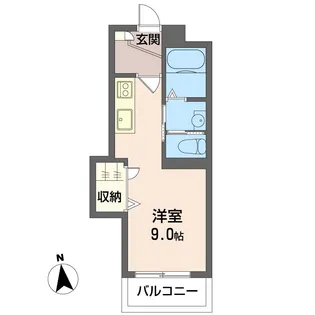 ミモザハイム【2階】の間取り