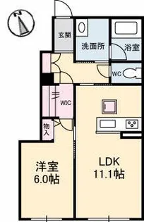 Sunday Silence【1階】の間取り