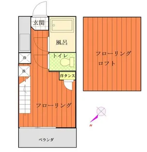 上板橋アーバンライフ【1階】の間取り