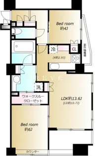プレミスト日本橋浜町リデアル【3階】の間取り