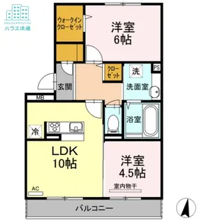 ソラーナ【1階】の間取り