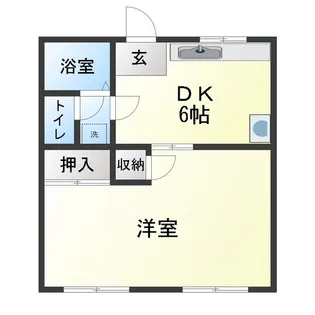 太陽はうす【2階】の間取り
