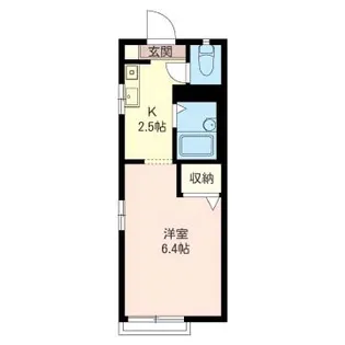 メゾンサカエ【2階】の間取り