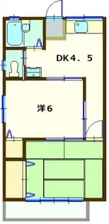 ベルメゾン【2階】の間取り