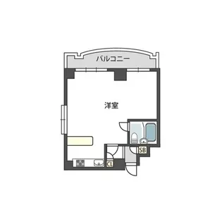 グランドールハタダ【3階】の間取り