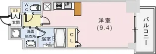 アスヴェル神戸ハーバーサイド【2階】の間取り