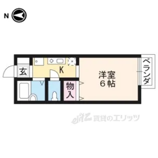 COZYSTATIONUTANO【1階】の間取り