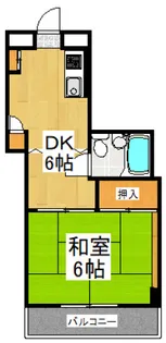 レジオンス東久留米マンション【2階】の間取り