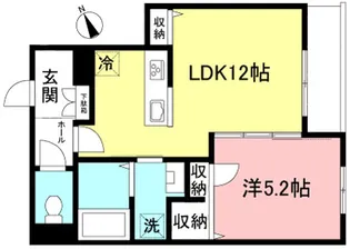 mercato【2階】の間取り