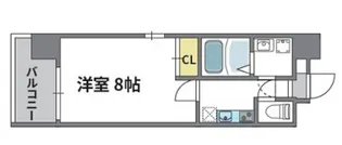 ウエンズ神戸【9階】の間取り