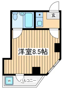 メゾン生麦【5階】の間取り
