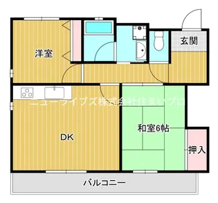 グランフォルム彩都【2階】の間取り
