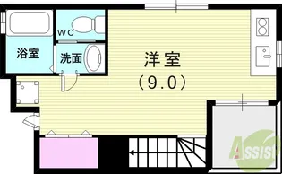 リープラス藤江【2階】の間取り