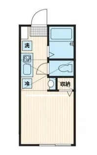 GoldLagoon六浦南【2階】の間取り