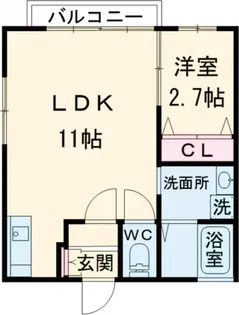 Court MATSU【2階】の間取り