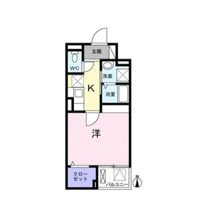 ライジング練馬【2階】の間取り