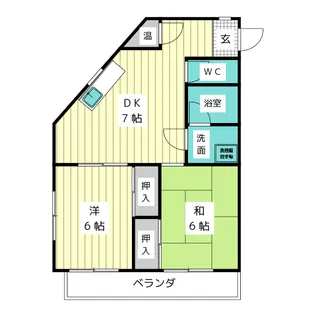 ドムス88【6階】の間取り