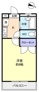 フローラ【3階】の間取り